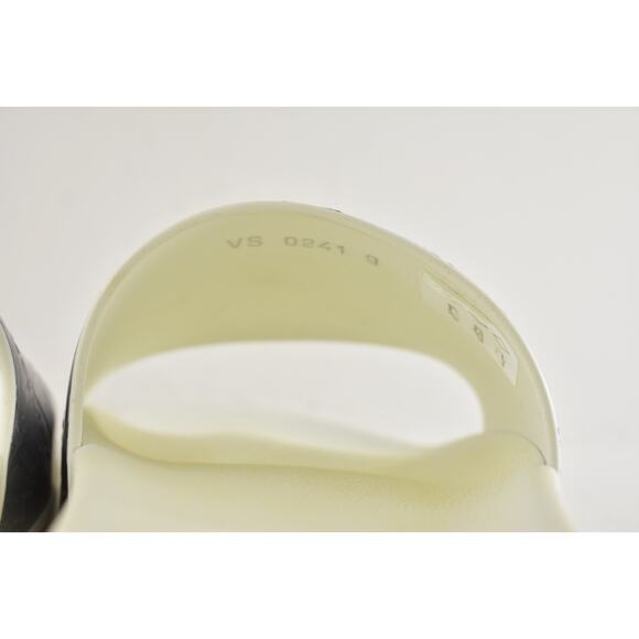 Louis Vuitton Waterfront Mule White Silver Monogram Slide Sandal UK 9 US 10 11 - Picture 15 of 16